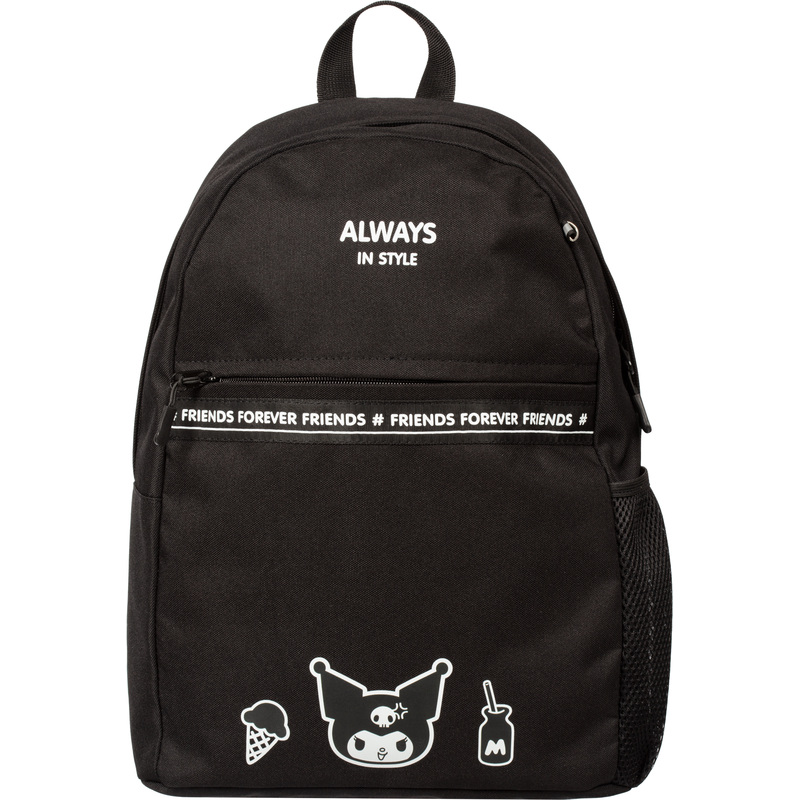 Изображение товара Школьный рюкзак Centrum Куроми 15л фиолетово-чёрный водонепроницаемый для девочек