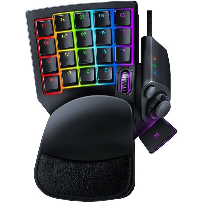 Изображение товара Игровая клавиатура Razer Tartarus Pro с подсветкой и подставкой