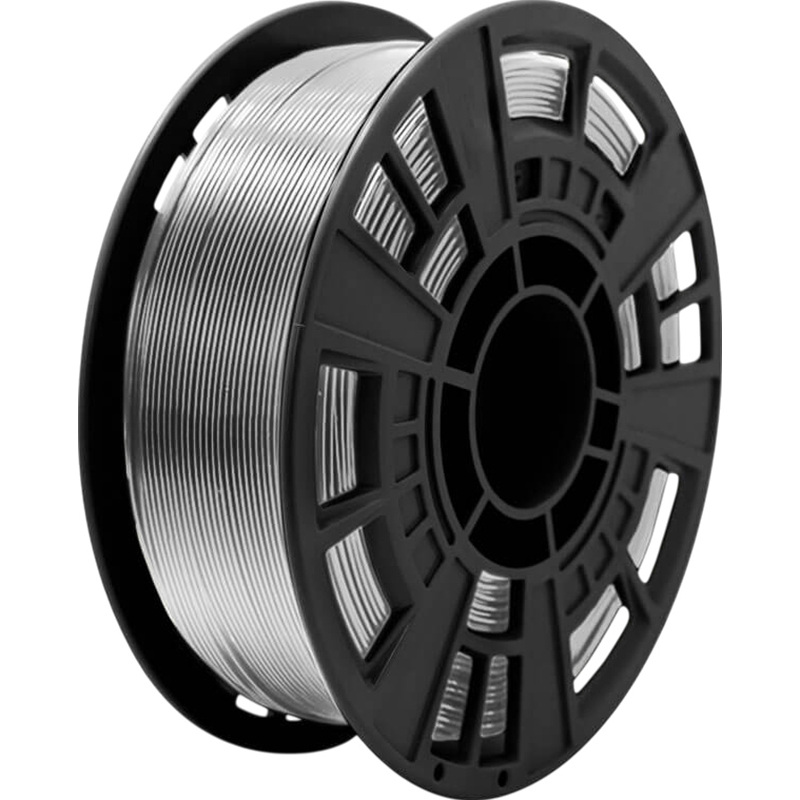 Изображение товара Пластик PLA+ Silk для 3D-принтера Lider-3D серый глянцевый 1.75 мм 1 кг