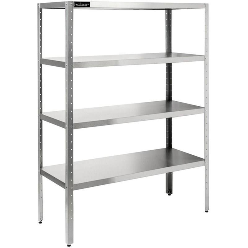 Изображение товара Стеллаж металлический Кобор СК-120/40 с 4 полками 1200х400х1800