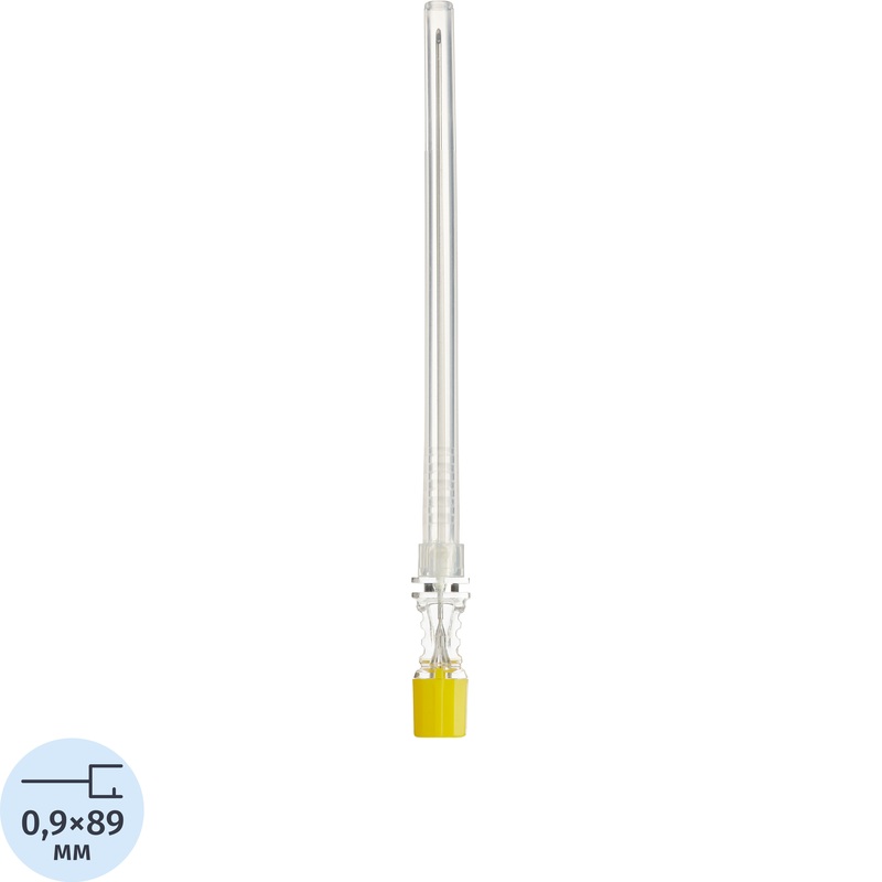 Изображение товара Игла спинальная Polymed Квинке Luer lock 20G 0.9 x 89 мм (50 штук в упаковке)