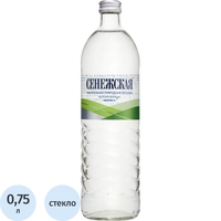 Вода минеральная Сенежская столовая негазированная 0.75 л
