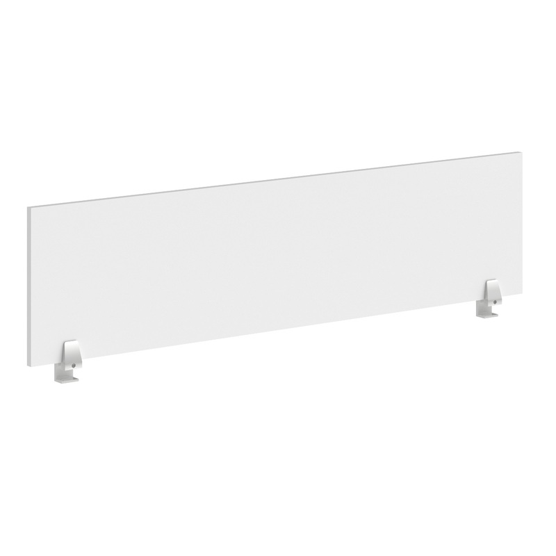 Изображение товара Экран к столу Xten XBP143 с фронтальным креплением белый 1400х350 мм