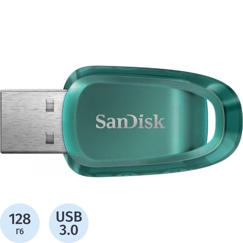 Изображение товара Флешка USB 3.0 128 ГБ SanDisk CZ96 высокая скорость передачи