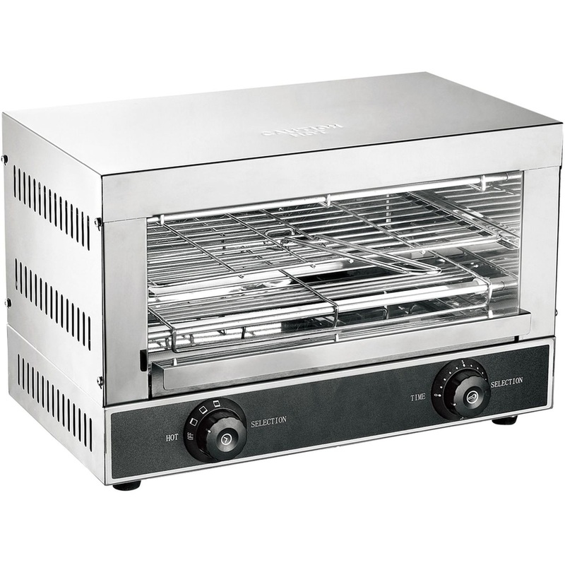 Изображение товара Тостер Viatto VA-TS-01 горизонтальный, мощность 1700 Вт, серый