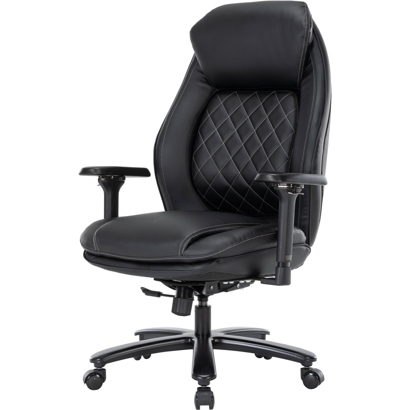 Изображение товара Кресло для руководителя Chairman CH403 чёрное с экокожи