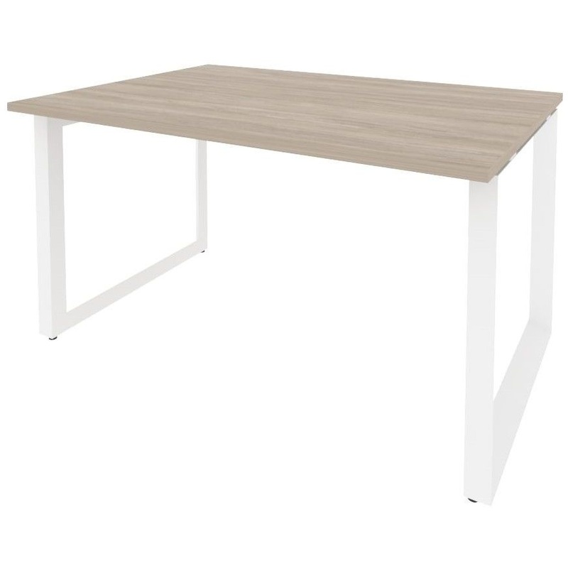 Изображение товара Стол для переговоров Onix-O O.MO-PRG-1.3 дуб аттик/белый 1380х980х750 мм офисный