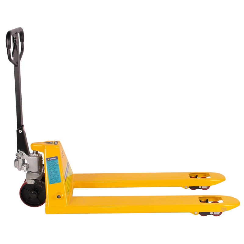 Изображение товара Тележка гидравлическая (рохля) Tor PWH35-II (3500 кг, 550x1150 мм, полиуретановые колёса, 1002514)