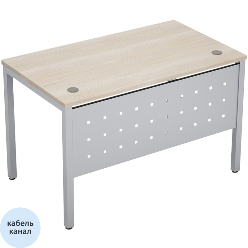 Изображение товара Стол прямой Avance 6МК.008 с металлокаркасом и кабель-каналом