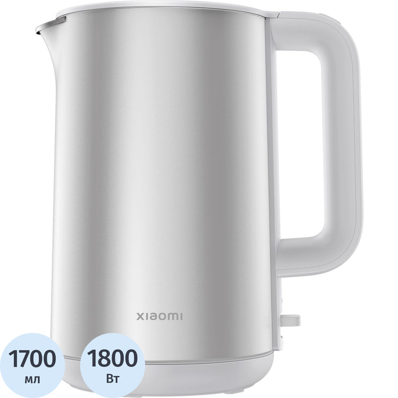 Изображение товара Чайник электрический Xiaomi Electric Kettle S1 серебристый (BHR9539EU)