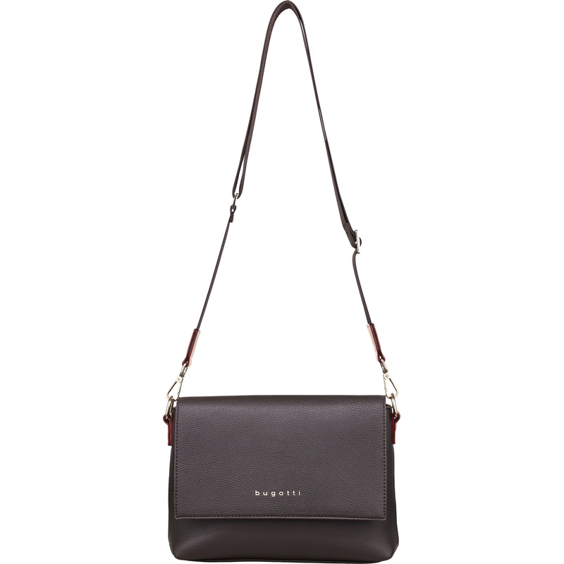 Изображение товара Женская повседневная сумка Bugatti Ella коричневая 20.5x27x9 см