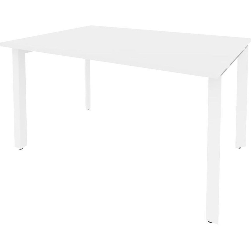 Изображение товара Стол для переговоров Onix-П O.MP-PRG-1.3 белый бриллиант 1380х980х750 мм