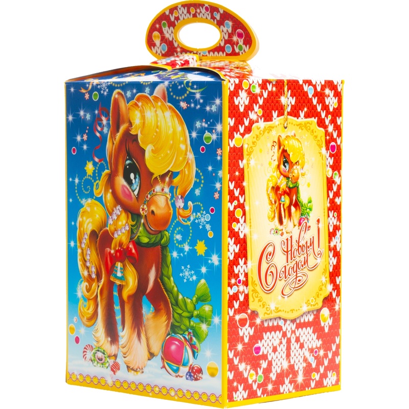 Изображение товара Новогодний сладкий подарок РОКО Лошадка красавица 1000 г