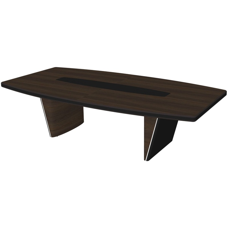 Изображение товара Современный конференц-стол New Tone Nt-280 орех Ондо черный для переговорных залов