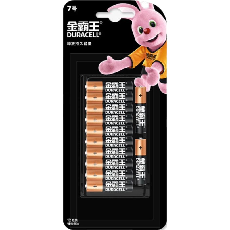 Изображение товара Батарейки AAA мизинчиковые Duracell 12 штук в блистере
