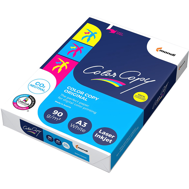 Изображение товара Цветная лазерная бумага А3 Color Copy 90 г/м2 500 листов