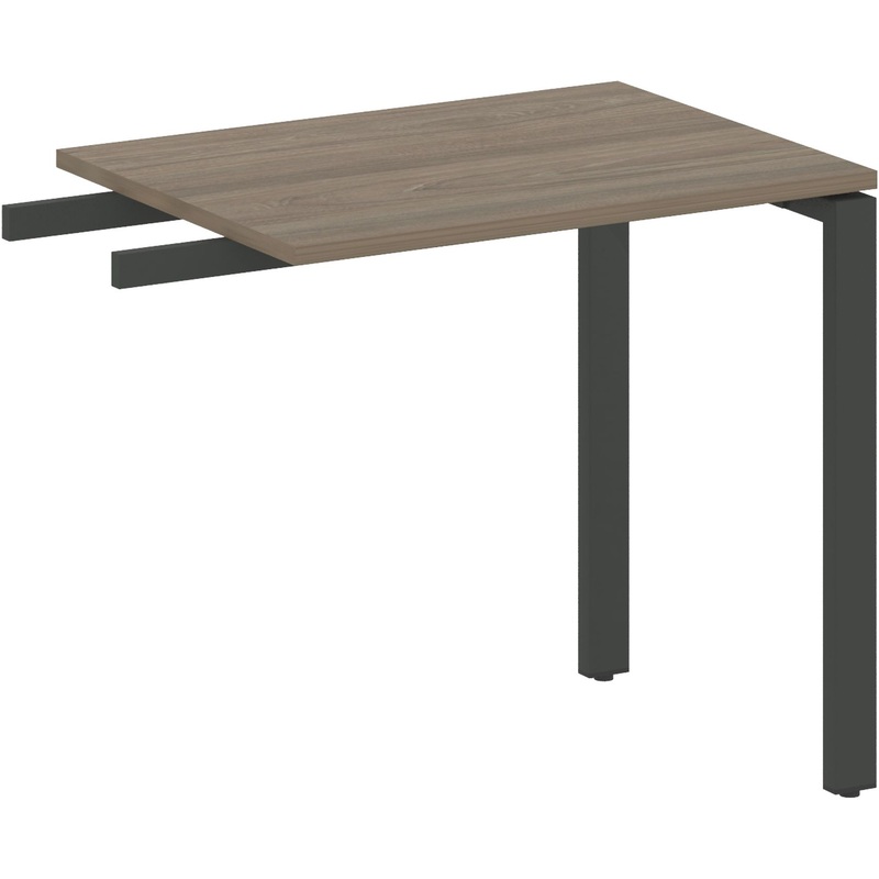 Изображение товара Приставка-брифинг Metal System Style БП.ПР-2 (вяз благородный/антрацит, 800x600x750 мм)