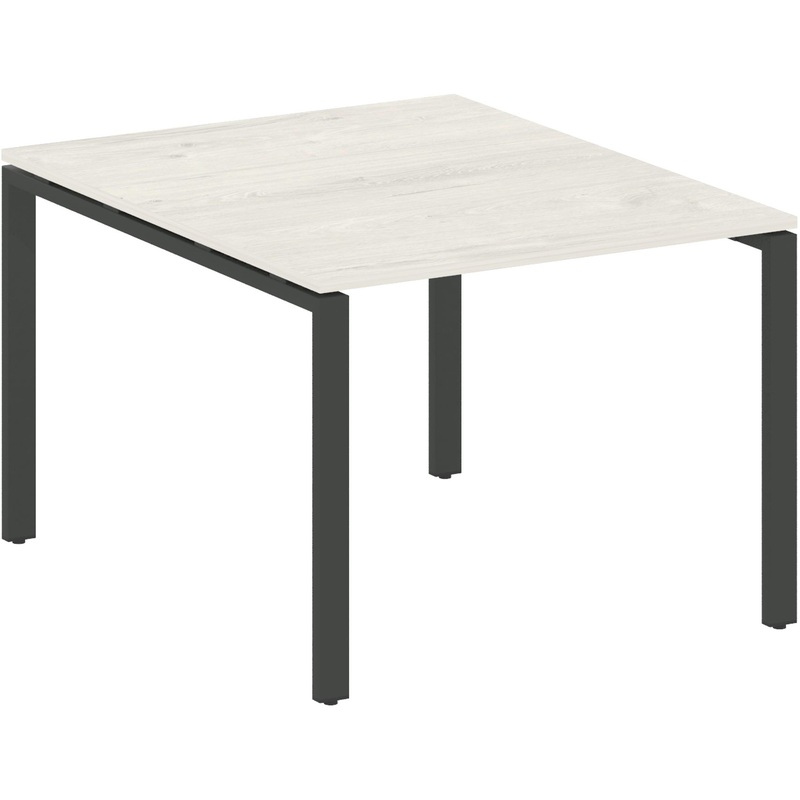 Изображение товара Стол для переговоров Metal System Style БП.ПРГ-1.1 (дуб наварра/антрацит, 1000x1235x750 мм)