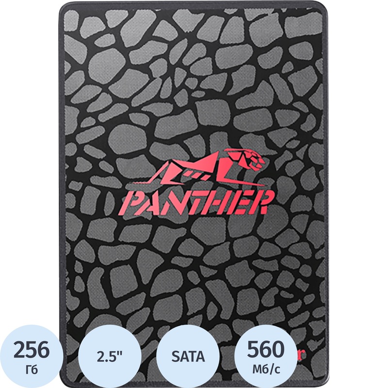 Изображение товара SSD накопитель Apacer Panther AS350 256 ГБ SATA III для ноутбуков и ПК