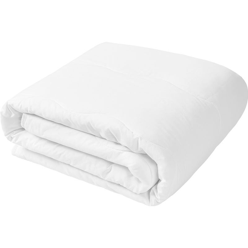 Изображение товара Одеяло Verossa Шелк 200х220 см стеганое с кантом белое