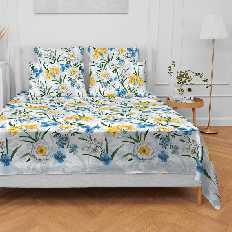 Изображение товара Простыня поплин 220x240 см разноцветная Хорошо дома Мечта