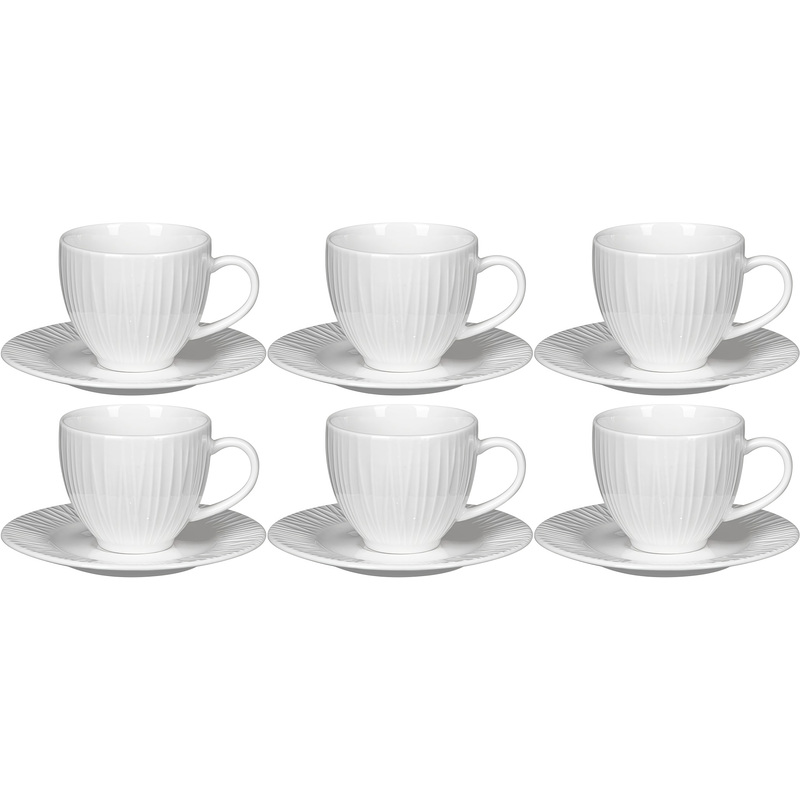 Изображение товара Кофейная пара Sam&Squito Tiffany фарфоровая 90 мл (6 штук в упаковке)