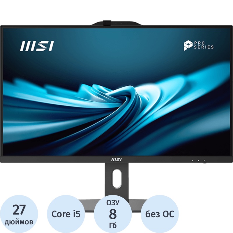 Изображение товара Моноблок 27 MSI Pro AP272P 14M с процессором Intel Core i5