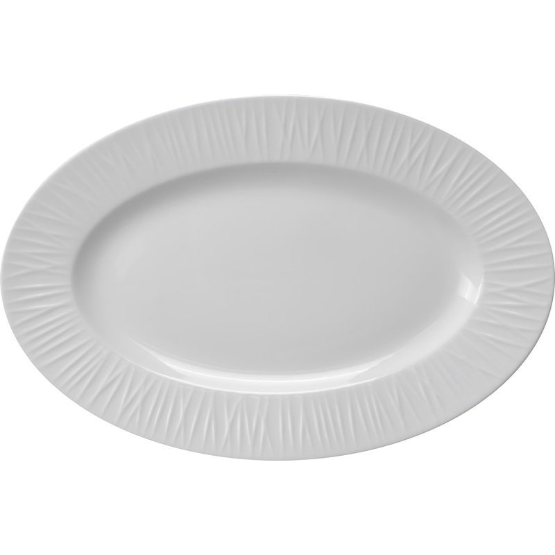 Изображение товара Фарфоровое блюдо для подачи SamSquito Tiffany 25x17.1 см 6 шт