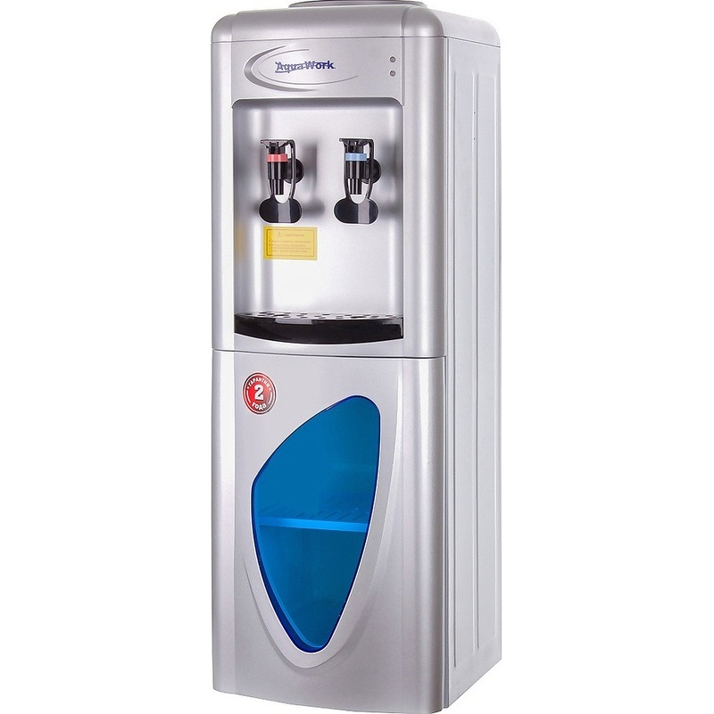 Изображение товара Кулер для воды Aqua Work 0.7LDR серебристый с нагревом и охлаждением