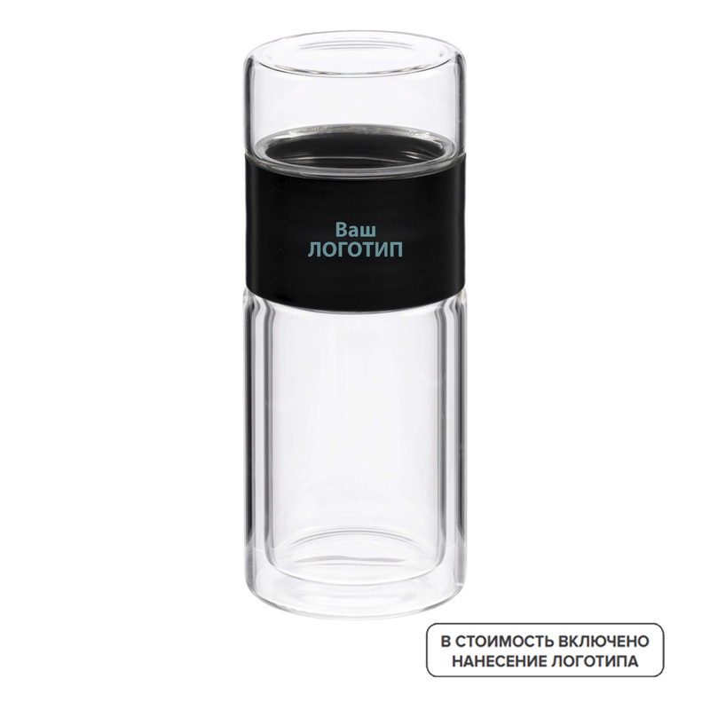 Изображение товара Бутылка для заваривания Cultivar 300 мл с индивидуальной печатью