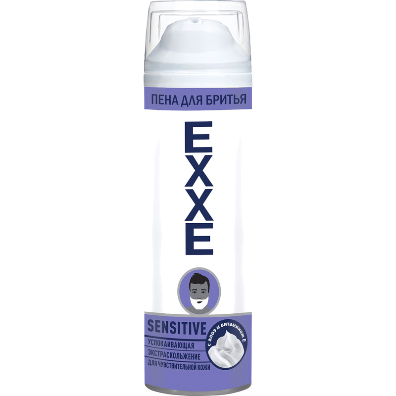 Изображение товара Пена для бритья Арвитекс Exxe Sensitive для чувствительной кожи 200 мл