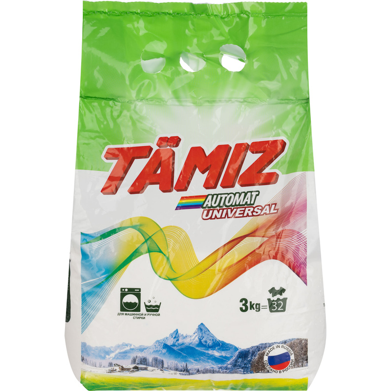 Изображение товара Стиральный порошок Tamiz Color White 3 кг для белого и цветного белья