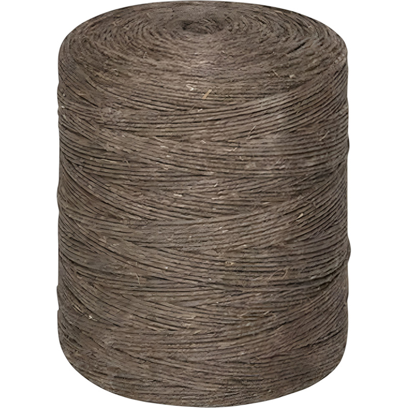 Изображение товара Льняной кручёный полированный шнур 1.4 мм 1000 м для опломбирования и упаковки