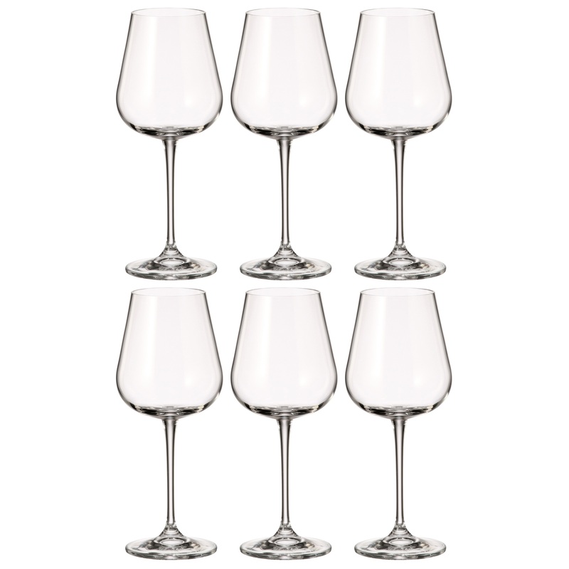 Изображение товара Набор бокалов для красного вина Crystal Bohemia Ardea 450 мл (6 штук)