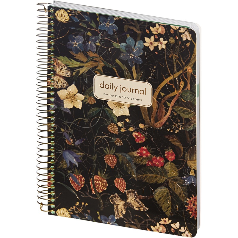Изображение товара Ежедневник недатированный Bruno Visconti Лесные ягоды картон А5 136 листов с рисунком, 3-701/12