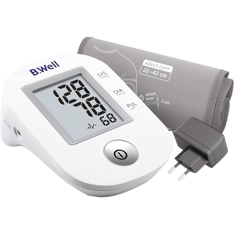 Изображение товара Автоматический тонометр B.Well PRO-35 с конусной манжетой и индикатором аритмии