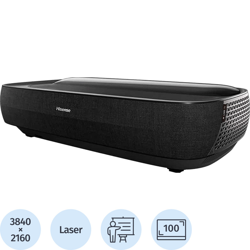 Изображение товара Проектор Hisense 100L9H с экраном 4К лазерный портативный для домашнего кинотеатра