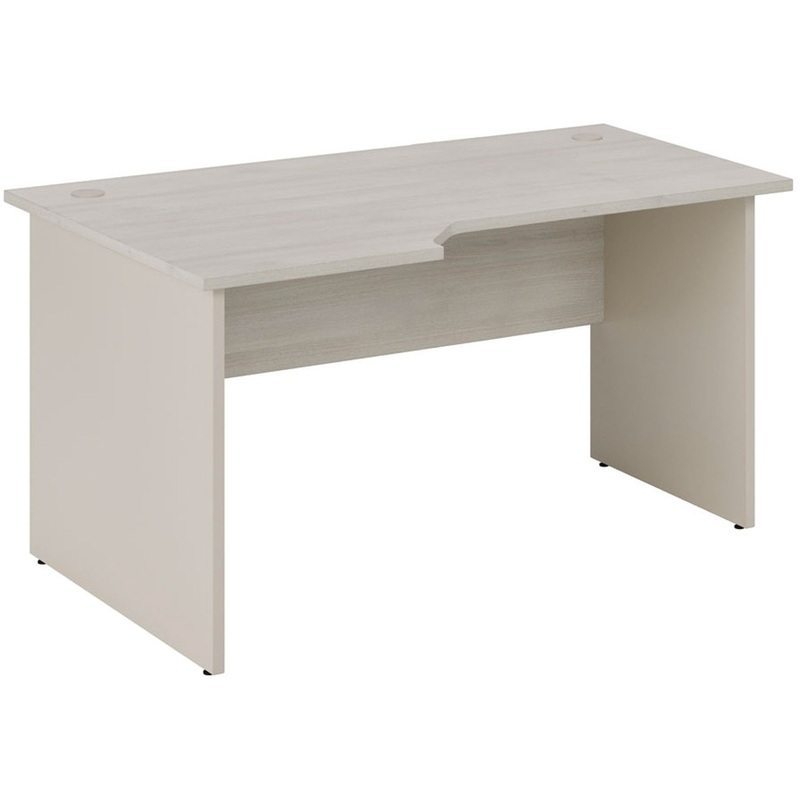 Изображение товара Стол эргономичный NLN36315521 дуб светлый шамони/бежевый 1350х900х750 мм