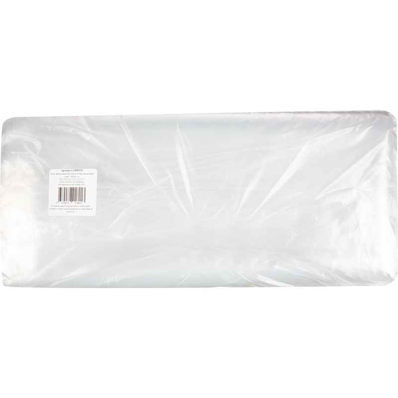 Изображение товара Пакеты фасовочные 60х90 см ПВД прозрачные 100 штук