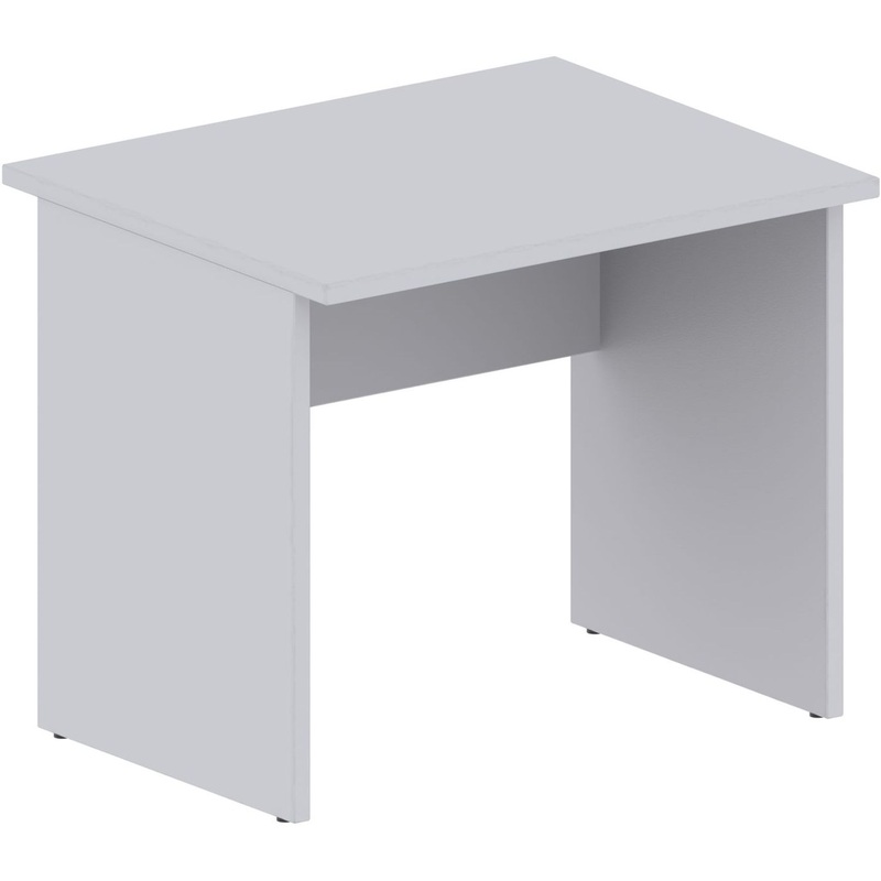 Изображение товара Стол прямой Комус Мебель Easy One 908862 серый 900х730х743 мм