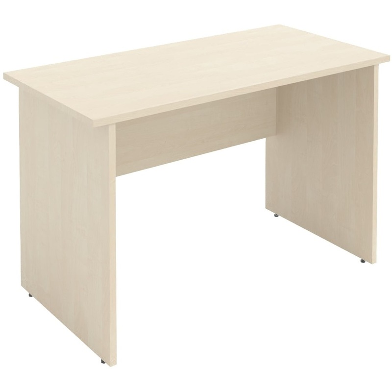 Изображение товара Стол прямой Рондо из берёзы 1200х600х755 мм, регулируемые опоры