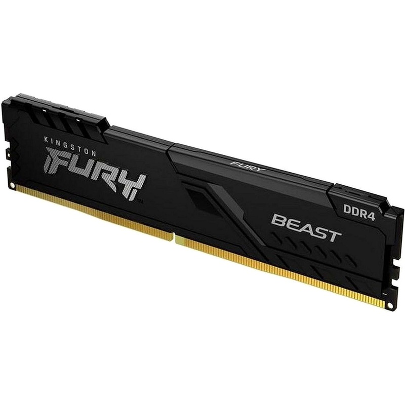 Изображение товара Kingston Fury Black 8 ГБ DDR4 2400-3733 МГц для геймеров и ПК