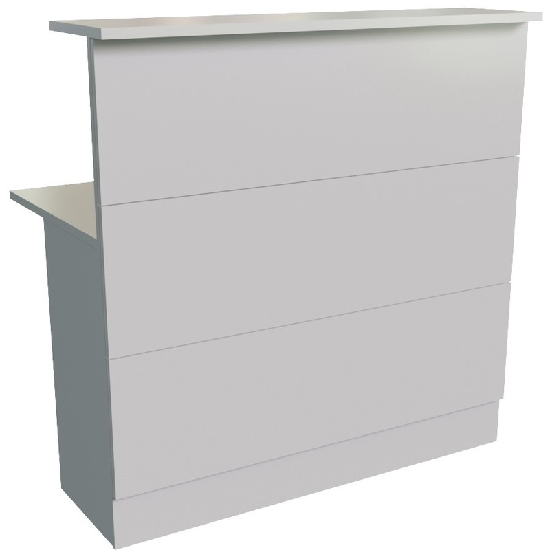 Изображение товара Модуль прямой Steel Reception офисная мебель белый 1000х690 мм