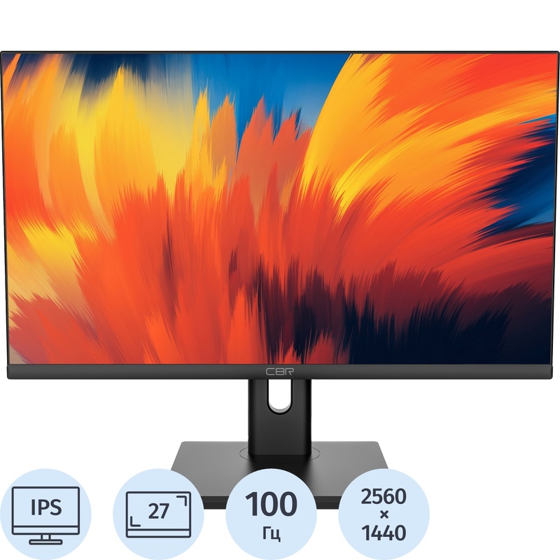 Изображение товара Монитор 27" CBR MD-2702 чёрный (LCD-MD2702-OPC)