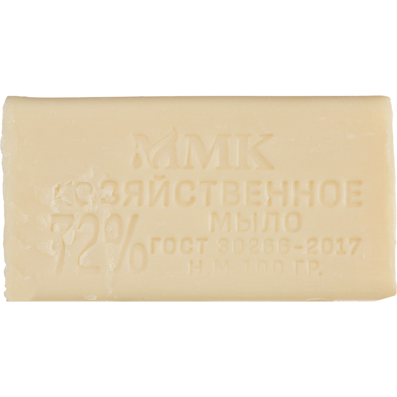 Изображение товара Мыло хозяйственное Ммк 72% 100 г без обёртки