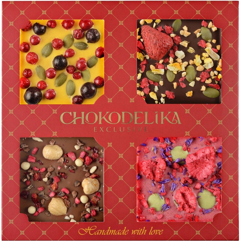 Изображение товара Набор подарочный Chokodelika Палитра вкусов 140 г