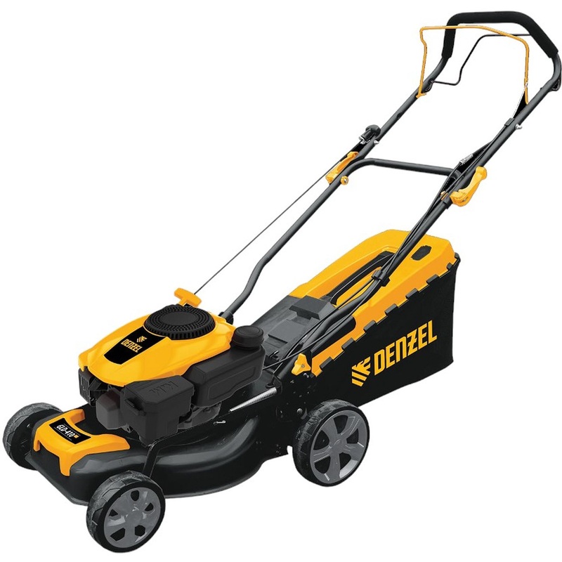 Изображение товара Газонокосилка бензиновая Denzel GLD-410-K для бытового использования