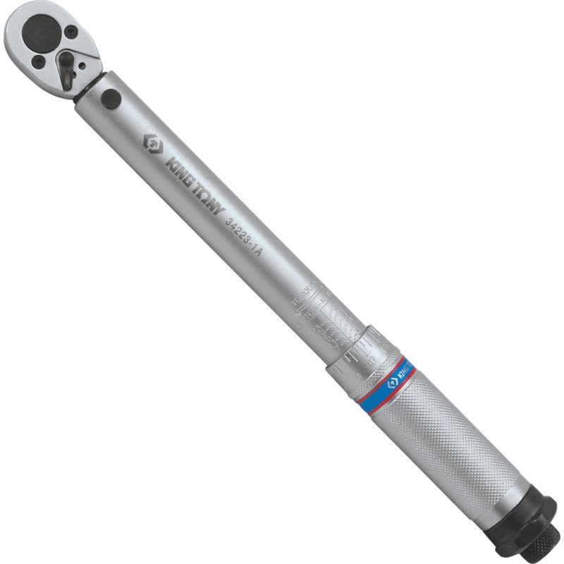 Изображение товара Динамометрический ключ King Tony 1/4 дюйма 5-25 Нм для точной затяжки