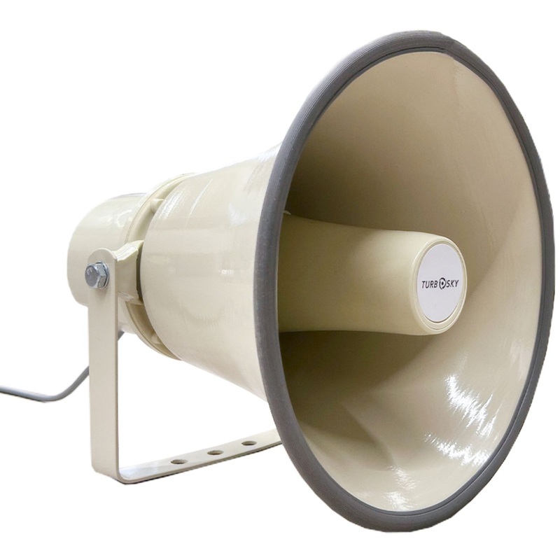 Изображение товара Громкоговоритель рупорный Turbosky ML-04 уличный настенный белый 15 Вт