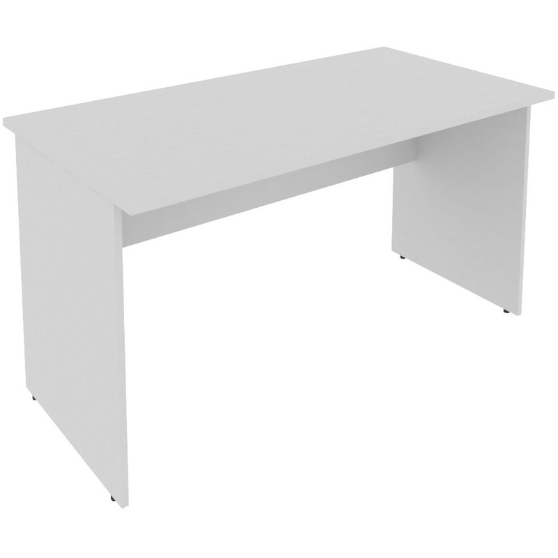 Изображение товара Стол прямой Riva А.СП-3 (серый, 1400х720х750 мм)